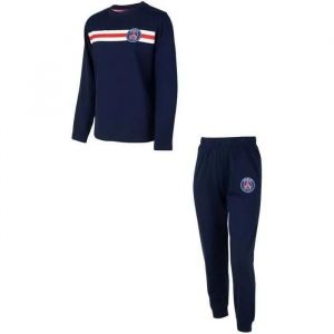 8 Ans - Pyjama Enfant - Paris Saint Germain - Collection Officielle - Coton - Manches Longues - Bleu - Neuf