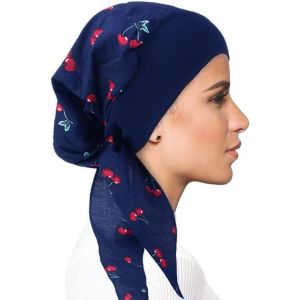 Bandeau Chimio Pour Femme-Foulard Turban Pour Cancer-Bandanas-Bonnet Pour Perte De Cheveux-Bonnet Musulman Soyeux.[P458] - Neuf