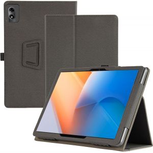 Coque Compatible Avec Blackview Tab90 Wifi/Tab 90/Tab9 Wifi/Tab 16 Pro/Umidigi G7 Tab Pro, Housse Etui De Slim Léger Avec Dragonne, Pu Flexible Cover Avec Multi-Angle Fonction Support, Noir.[F2267] - Neuf