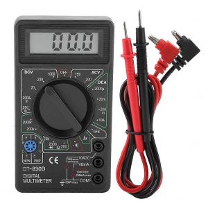 DT830D Mini &eacute;cran LCD multim&egrave;tre num&eacute;rique voltm&egrave;tre amp&egrave;rem&egrave;tre ohmm&egrave;tre instrument de test. - Neuf