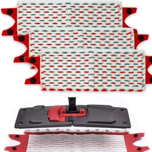 Lot de 3 housses de rechange pour balai Ultramax XL - En microfibre extra large pour un nettoyage optimal - Convient pour tous les sols durs tels que le stratifi&eacute;, le parquet, le carrelage - Neuf