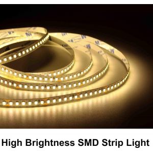 Smd Bande De Lumi&egrave;re Led 10 M Cc 24 V Blanc Naturel 4 000 K, 180 Led/M De Lumi&egrave;re Cri95+ 8 Mm Super Brillante Et Flexible Pour F&ecirc;tes, Comptoirs, D&eacute;coration De Maison (Bande Led Uniquement) - Neuf