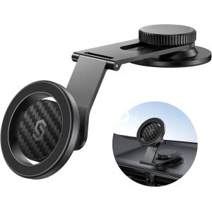 Compatible avec Le Support de Voiture MagSafe pour Tableau de Bord Universel, &eacute;cran Tesla, Support de t&eacute;l&eacute;phone magn&eacute;tique pour Voiture, Bras Pliable en Alliage d'aluminium, Support de - Neuf