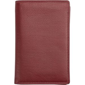 CMJAAGUR-Josephine Osthoff 942 Portefeuille En Cuir Pour Homme Et Carte D'Identit&eacute; Format Portrait Pour Femme Grande Poche D'Identit&eacute; Protection Rfid Slim Wallet Avec Compartiment &Agrave; Billets[M478] - Neuf