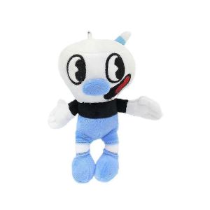 Peluche Cuphead, jouets en peluche, poupee, Mugman, tete de marionnette, roi des des, diable, doux -1 - Neuf