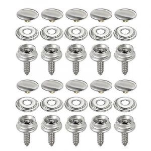 1 Ensemble D'attache &Agrave; Pression En Toile Inoxydable Capos Kit De Vis Tente Marine Bateau Toile Couverture Outils Douilles Boutons Voiture Canop&eacute;e Accessoires - Neuf