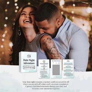 Rendez-Vous Nocturne,Aventure,Id&eacute;es De Rendez-Vous,Jeux De Cartes &Agrave; Gratter,Date,Nuit,Jeux - Neuf