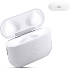 SUBZONAL-Bo&icirc;tier de chargement sans fil compatible avec les AirPods 3 g&eacute;n&eacute;rations, &eacute;tui de charge de rechange authentique avec appairage Bluetooth et bouton de synchronisation - Neuf