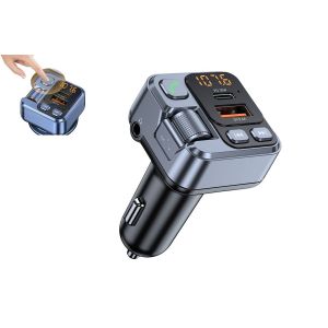 Kit mains libres Bluetooth FM pour voiture avec chargeur USB pour lecteur MP3 - Neuf