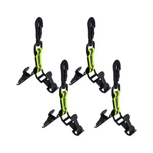 4 Pcs Pompier Sangle S&eacute;curit&eacute; Support Clips Pour Pompier Police Sauvetage Travail Ceinture Clips - Neuf