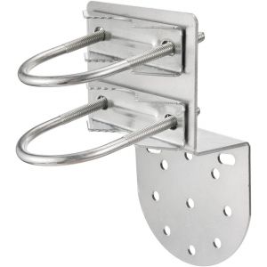 Support Mural Antenne Fixation Mât Antenne Antirouille Accessoires Matériels pour Extérieur Maison Support de Poteau d'antenne Kits de Montage - Neuf