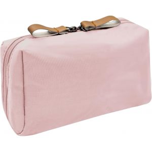 TIANYI-Trousse Maquillage Femme Fille Petite Pochette Maquillage de Sac Trousse de Toilette Voyage Petite Portable Imperméable Sacs à Main Maquillage (Rose) - Neuf