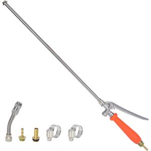 NouvelHorizonstore-Lance Pulverisateur,1/4"" Y 3/8"" Pulv&eacute;risateur de Jardin de Rechange En Laiton,Baguette de Pulv&eacute;rrisation Universelle R&eacute;glable para Manguera De Jard&iacute;n - Neuf