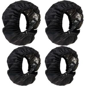 Housses De Roue Pour Poussette, 4 Pièces En Tissu Oxford - Neuf