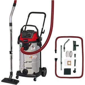 Aspirateur de chantier TE-VC 2230 SACL (1 400 W, Cuve 30L, classe de poussi&egrave;res L, pour des poussi&egrave;res de valeurs MAK sup.1 mg/m&sup3;) Vendu avec plusieurs buses et filtres - Neuf