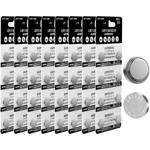 Piles Bouton LR1130 AG10 LR 1130 1,5 V (64 pièces) LR54 1131 189 Piles Bouton alcalines sans Mercure - Neuf