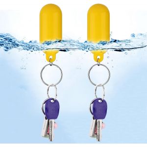 Lot De 2 Porte-Clés Flottants Légers Pour Bateaux, Accessoires De Sports Nautiques Pour La Natation, La Plongée, La Pêche, Le Canoë, La Voile Et Le Kayak-Générique - Neuf