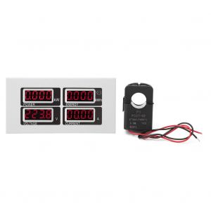 Affichage numerique a LED, tension, courant, puissance, compteur d'energie, communication serie TTL (PZEM-004 (testeur de transformateur a noyau divise)) - Neuf