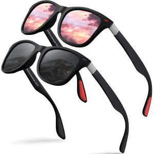 Lunettes De Soleil Polaris&eacute;es Hommes Femmes Mode Sommer Vacances Ext&eacute;rieur Conduite P&ecirc;che Course &Agrave; Pied Incassable Lunettes Uv400 - Neuf