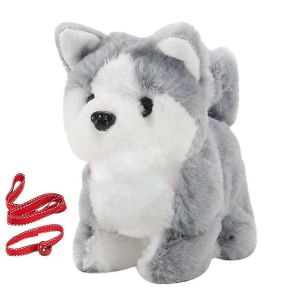 E Baby Toy Dog That Walks Barks Tail Wagging Plush Interactive Electronic Pets Puppy Toys for Girls JN - Neuf