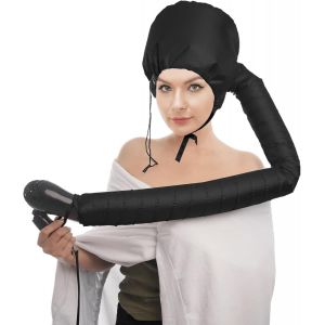 KALANKA-Bonnet Seche Cheveux,Conditionnant en Profondeur Casque Chauffant Cheveux,Curling Casque Chauffant Cheveux Afro,Casque Seche Cheveux pour Sèche Cheveux,À Capuchon,Cheveux - Neuf