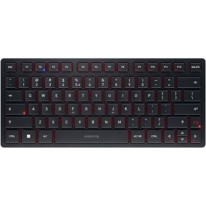 Kw 9200 Mini, Clavier Compact Multi-Appareils Jusqu`À 4 Appareils, Disposition Eu (Qwerty), Bluetooth, 2,4 Ghz Ou Filaire, Rechargeable, Rechargeable, Noir - Neuf