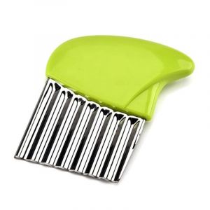 Coupe-L&eacute;gumes En Acier Inoxydable, Coupe-Pommes De Terre, Coupe-L&eacute;gumes, Gadget De Cuisine Durable, Vert - Neuf