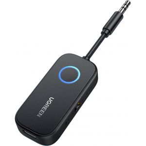 &Eacute;metteur Jack Bluetooth 5.2 Pour Tv Transmetteur R&eacute;cepteur 2 En 1 Pour Voiture Prise Jack 3.5 Mm Adaptateur Bluetooth Audio Pour Casque &Eacute;couteur Avion Enceinte Haut-Parleur[Z4361] - Neuf