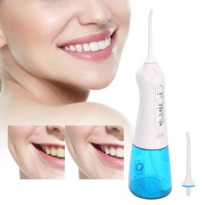 Brosse &Agrave; Dents &Eacute;lectrique Et Ensemble De Fil Dentaire Avec D&eacute;tartreur Et Technologie &Agrave; Jet D'eau Puls&eacute; - Neuf