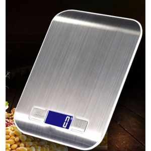 Balance De Cuisine Numérique Balance De Cuisine, Acier Inoxydable 304, Le Poids En Grammes Et Onces Pour La Cuisson, La Cuisson Et La Préparation Des Repas, Écran Lcd - Neuf