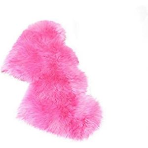 Faux Tapis En Peau De Mouton Imitation Polaire Tapis Moelleux Doux À Poils Longs Décoratif Chaise Coussin Canapé - Neuf