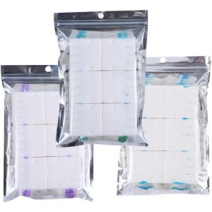 Lbgwp60-Lotde 36 S Wc À Long Manche - De Toilette Hygiénique - De Salle De Bain - Éponge De Nettoyage Avec Long Manche - De Toilette Jetable - Recharge - Blanc - Neuf