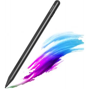Stylet pour Microsoft Surface,Conçu à Houston,Fabriqué à Taïwan,Compatible avec Windows 11 & 10,Recharge USB-C,Pen pour Surface Pro 11/10/9/8/7,Surface Go/Laptop - Neuf