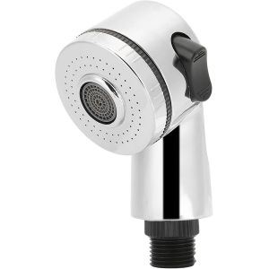 KGABERY-Pomme De Douche Générique,Salons Coiffure Tête Pulvérisation Shampoing Amovible Économie Eau Jet Fauteuil Pédicure Lavage Main Deau Flexible Tube Inverseur Adaptateur Interrupteur Latéral - Neuf