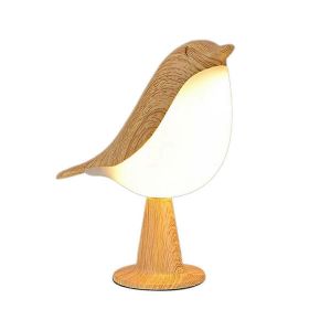 Oiseau Led Lampe De Chevet Petit Sans Fil Oiseau Veilleuse Tactile Contr&ocirc;le Chambre Table Lecture Lampe D&eacute;cor &Agrave; La Maison - Neuf