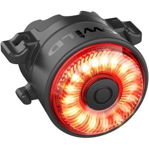 Tl03 Feu Arriere Velo,Lampe Arriere Velo Avec Détection De Freinage,Lumière De Vélo Jusqu'à 36 Heures D'autonomie Rechargeable Usb-C,5 Modes D'éclairage Éclairage Arrière Étanches Ipx6 - Neuf