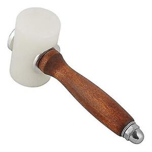 Ensemble de marteaux &agrave; sculpter le cuir avec manche en bois et t&ecirc;te en nylon - Neuf