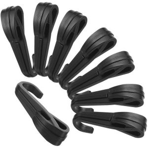 Lot De 12 Clips De Phares Durables Pour Casques De S&eacute;curit&eacute; &iquest; Crochets De Casque L&eacute;gers Pour Une Fixation S&ucirc;re Des Phares - Neuf