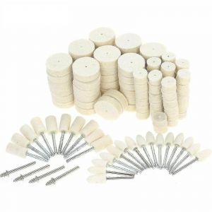 Jeu de roues de polissage pour outil rotatif Dremel - Neuf