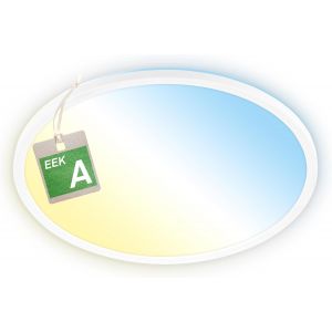 Panneau Led,Classe &Eacute;nerg&eacute;tique A,14w &Agrave; 3000lm,50.000h &Eacute;clairage,Plat,Cct,Lumi&egrave;re Indirecte,Dalle Led,Panneau Plafond,Plafonnier,Lustre Salon,42x3 Cm,Blanc - Neuf