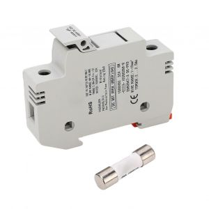 Porte-fusible solaire PV 32A 1000VDC et kit de fusibles photovoltaïque 20A pour la protection contre les coupures de court-circuit - Neuf