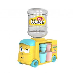 Distributeur d'eau interactif pour enfants 2025, jouet facile &agrave; nettoyer, exp&eacute;rience d'apprentissage pour verser de l'eau, jouet pour enfants, cadeau-Jaune - Neuf