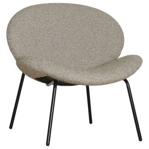 Fauteuil en tissu vert chin&eacute; SACHA - Neuf