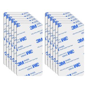 12 Pièces Scratch Autocollant Double Face,Velcro Bande Attache 3m Cadre Sans Percer Accroche Adhésif Extra Adhesif Fort Tableau Puissant Adhésive Avec Exterieur Noir,pour Fixation Panneau Sangle Tapis - Neuf