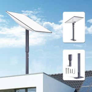 LETNERNY-Starlink Kit De Montage &iquest; Adaptateur De Montage Sur Toit Et Poteau Pour Starlink Mini, V2 Dish Et Haute Performance - Neuf