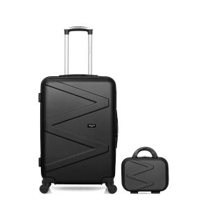 WAVE PARIS - Lot de 2 - Valise weekend et vanity AMAZONE - Neuf