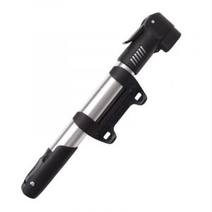 Mini Pompe À Vélo, Portable Pompe À Vélo & Sans Colle Kit De Réparation De Crevaison - Presta & Schrader Compatible - 120 Psi - Neuf