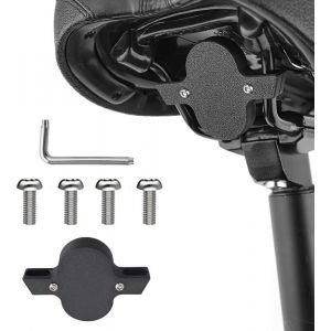 Support de vélo caché sur la selle pour selle de vélo,support de traceur de vélo,accessoire de traceur GPS antivol avec protection antivol compatible avec les vélos de montagne,vélos de - Neuf