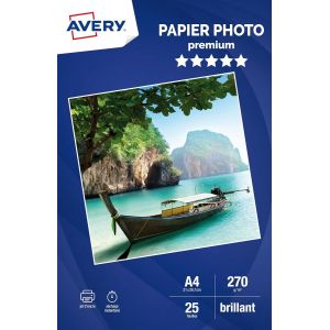 100 Feuilles De Papier Photo Brillant A4-160 G/M&sup2; - Jet D'Encre - Neuf