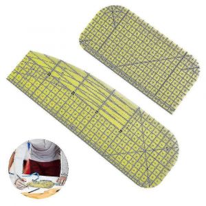 R&egrave;gle Chaude R&egrave;gle D'ourlet Chaud R&egrave;gle En Fer Outils De Couture R&egrave;gle R&eacute;sistante &Agrave; La Chaleur Pour Le Travail De Ronnage &Agrave; Domicile En Fer &Eacute;lectrique, 2 Styles Diff&eacute;rents-Xinhan - Neuf